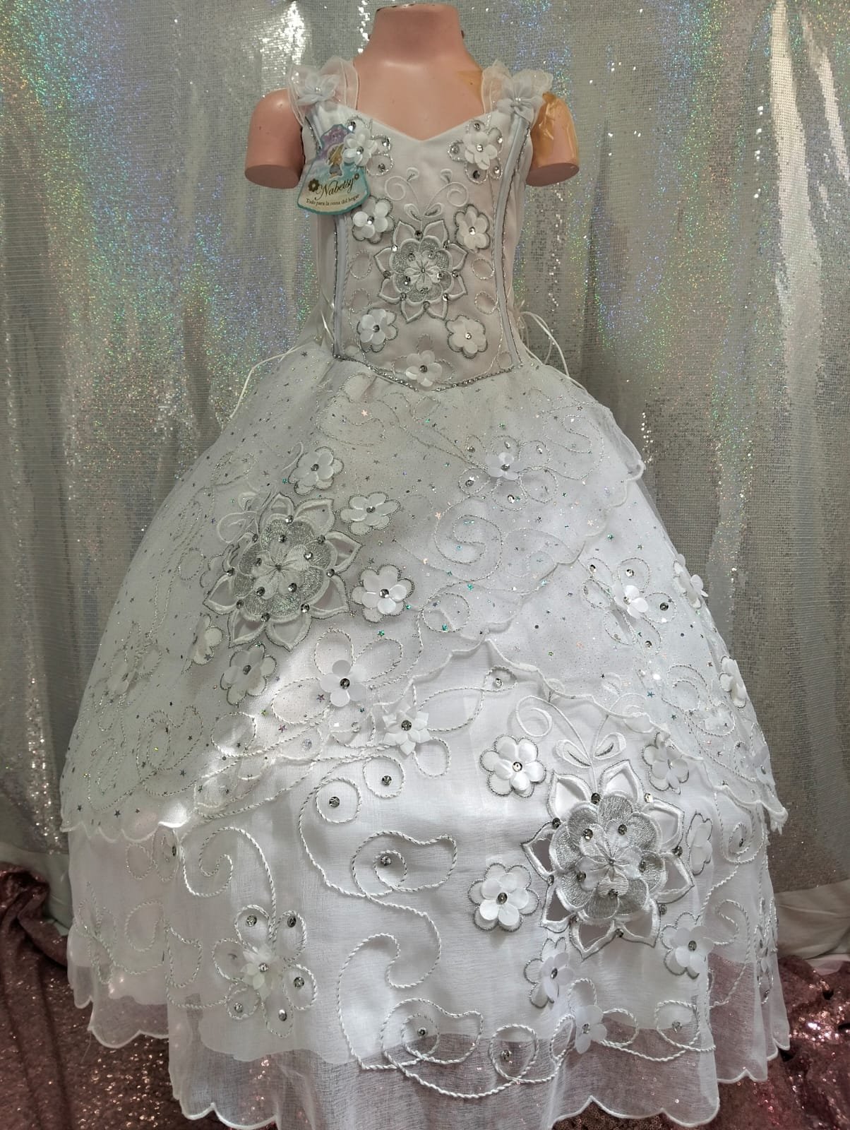 VESTIDO BELINDA DOBLE OLAN CRUZADO
