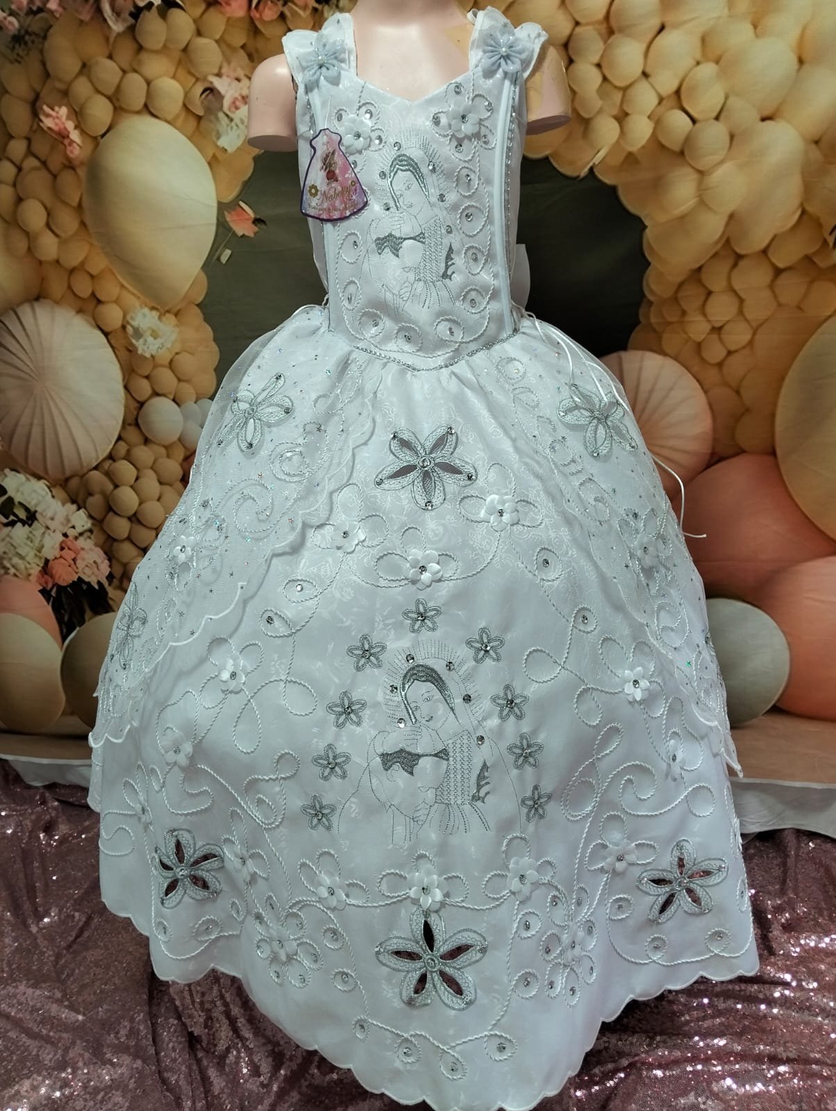 VESTIDO MELISA YAKAR VIRGEN