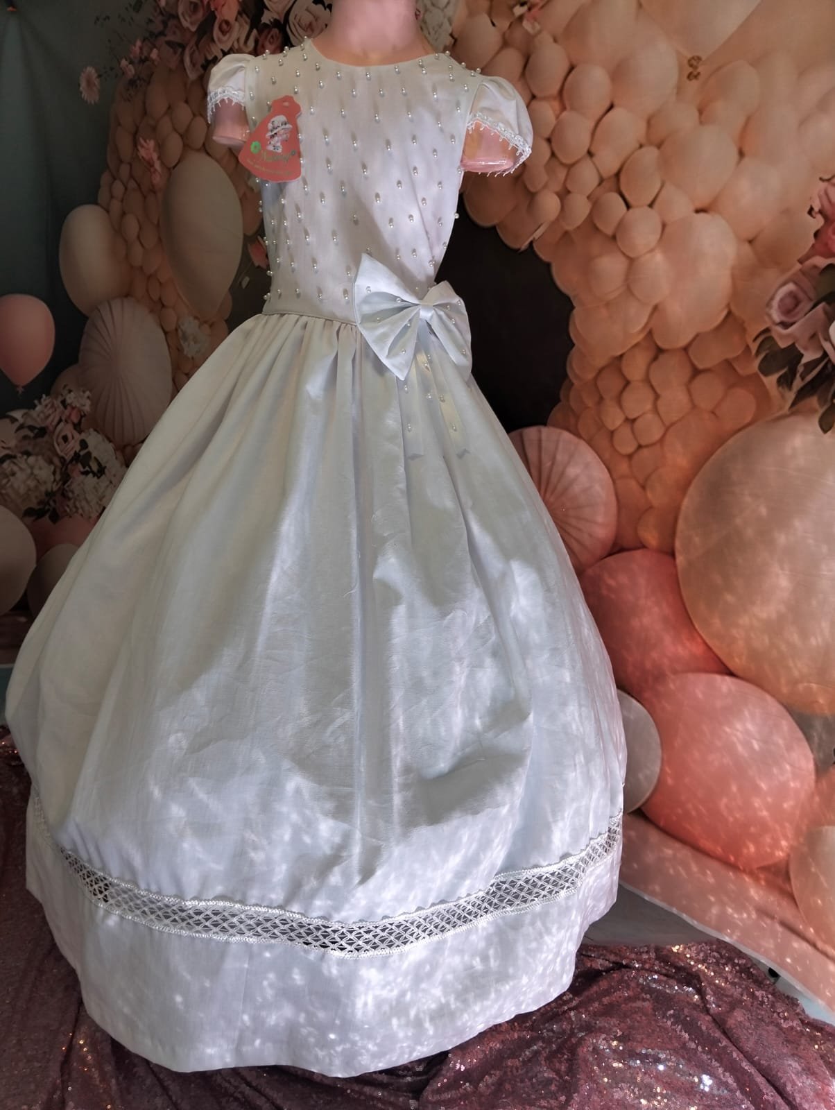 VESTIDO MANTA EMBUTIDO